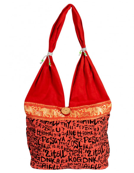 Sac moyen rouge