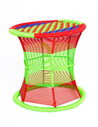 Metallhocker aus Nylonseil,... 2