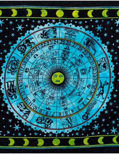 tapiz-algodon-signos-zodiacales-celeste