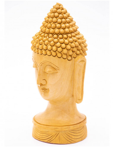 Statue tête de bouddha