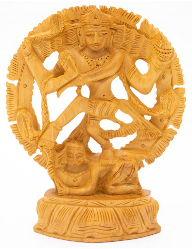 Statua in legno di Shiva