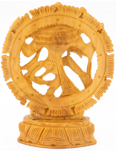 Shiva-Holzstatue 2