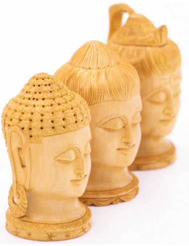 Small Buddha Head Statue