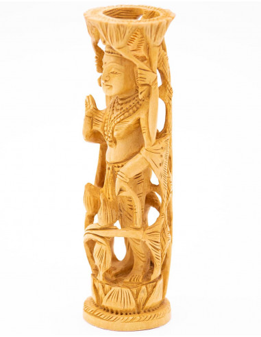Lakshmi-Holzturm-Statue