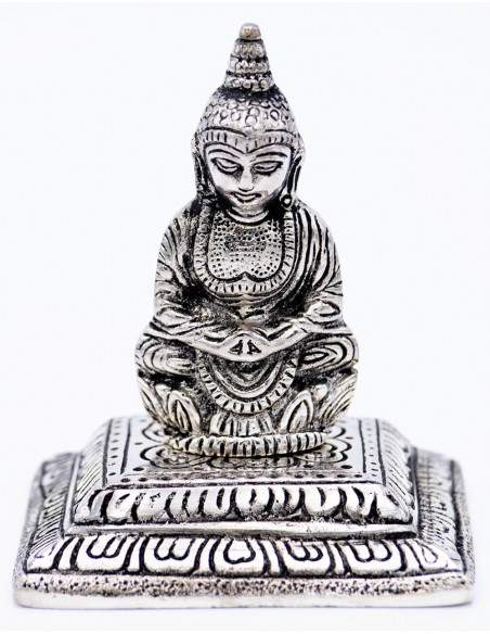 Buddha Metal Statue Incense Holder