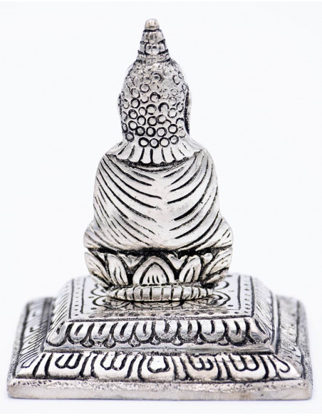 Porte-encens Statue de Bouddha en métal