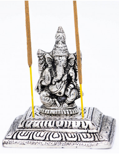 Ganesha Metal Burner Statue