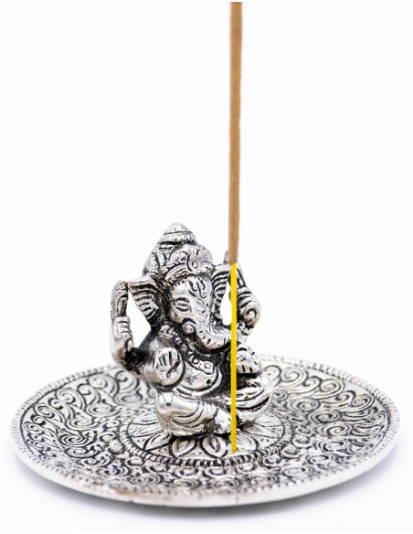 estatua-portainciensos-metal-redonda-ganesha