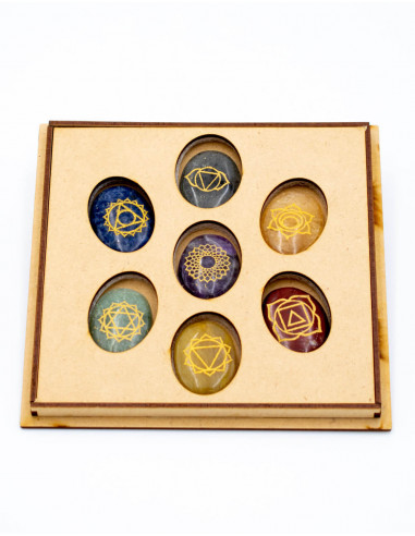Caixa Conjunto de Pedras Reiki