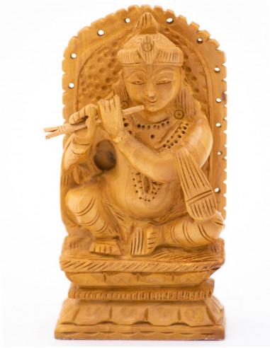 estatua-krishna-madera-tallada-a-mano