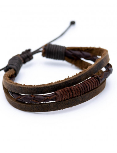 Bracelet Triple Simil Cuir 2