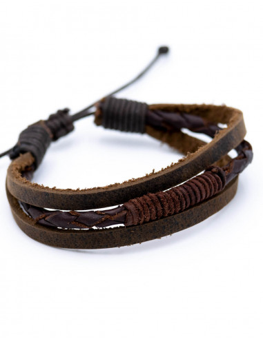 Bracciale Simil Tripla Pelle