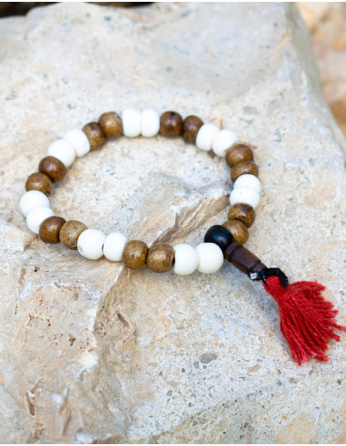 Pulseira de osso tibetana