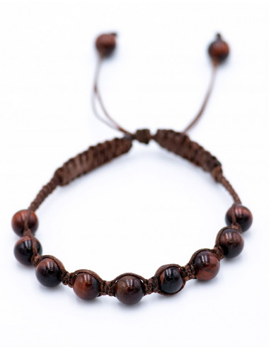 Macrame Bracelet with Tiger... 2