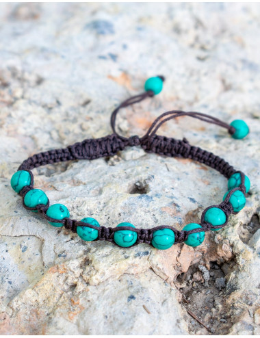 Pulseira Unissex Turquesa