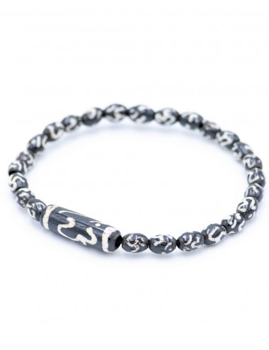 Bracciale unisex in osso fine 2