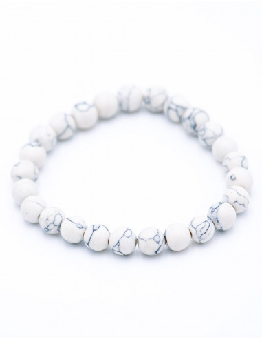 Bracelet Pierre Minérale Howlite