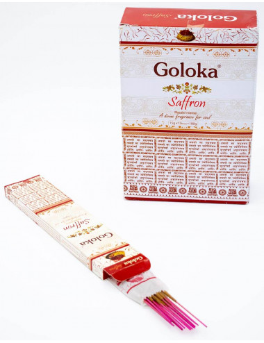 Goloka Safran Räucherstäbchen
