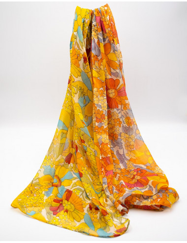 Sciarpa in chiffon da donna