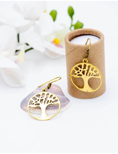 Orecchini albero d'oro