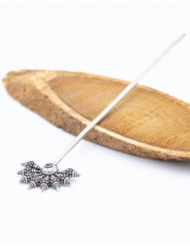 Bastão de cabelo de metal...