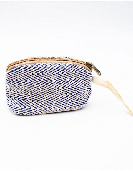 Blue Hemp Toiletry Bag