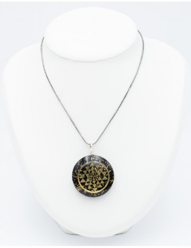 Pendentif Cercle Orgonite 2