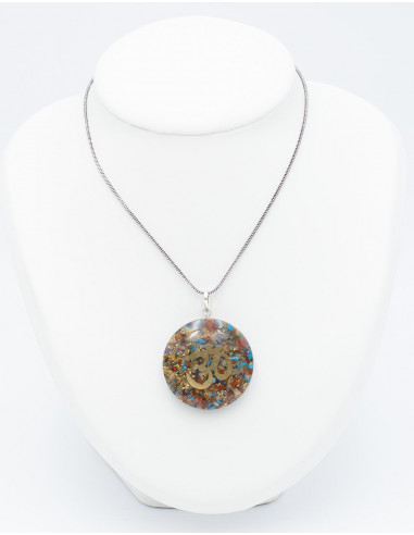 Pendentif Orgonite Symbole Om