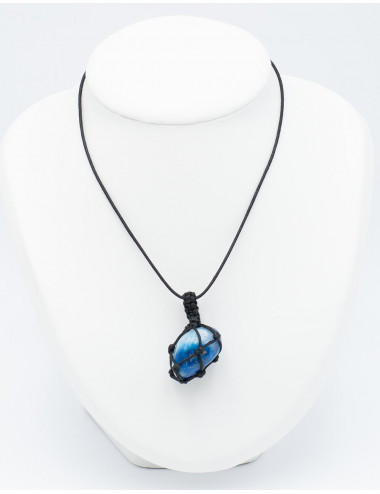 Mineral Stone Pendant with...