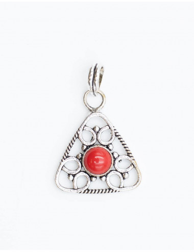Triangle Pendant with...