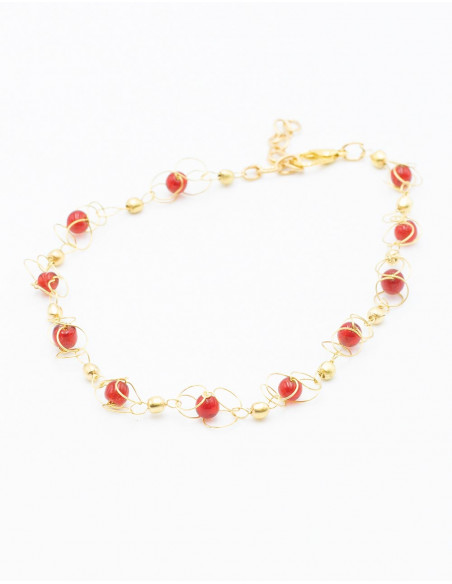 Gold Anklet + color