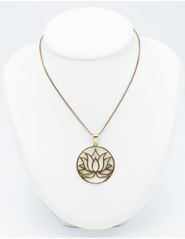 Pendentif Lotus Sacré