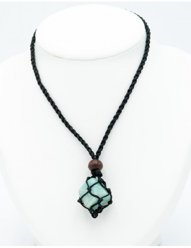 Colar com Pedra Mineral