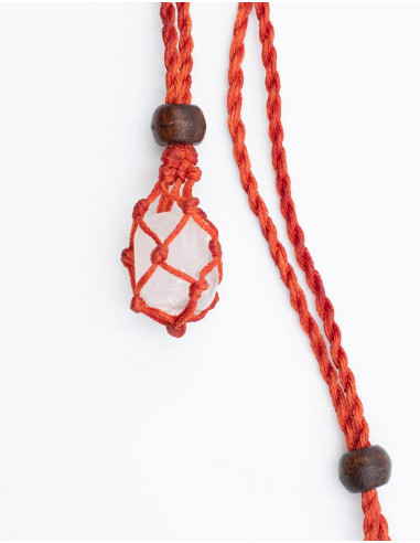 Colar com Pedra Mineral