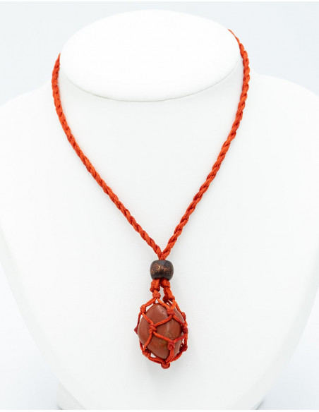 Colar com Pedra Mineral
