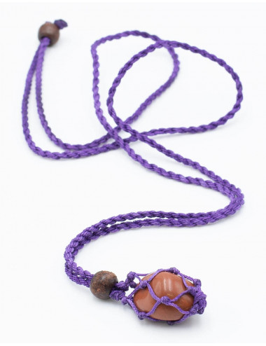 Colar com Pedra Mineral 2