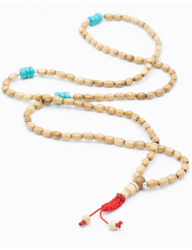 Japa Mala Osso Beige