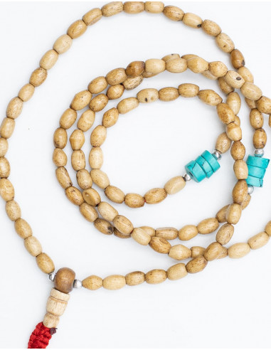 Japa Mala Osso Beige