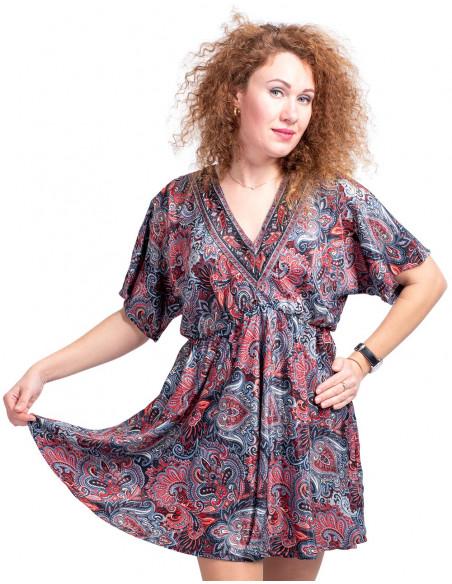 Short and wide dress