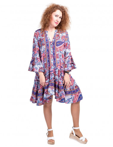 Boho Printed Dress