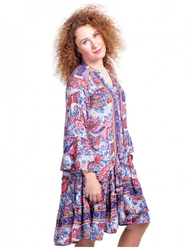 Boho Printed Dress