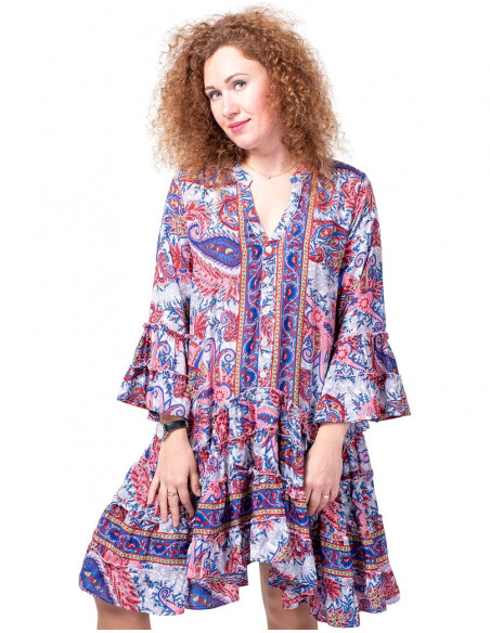 Robe imprimée bohème