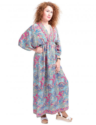 Langes Kleid mit zwei...