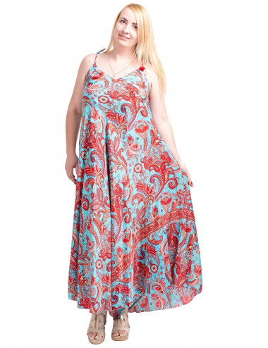 Robe imprimée et ample