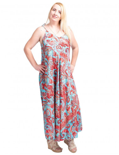 Printed and wide dress 2
