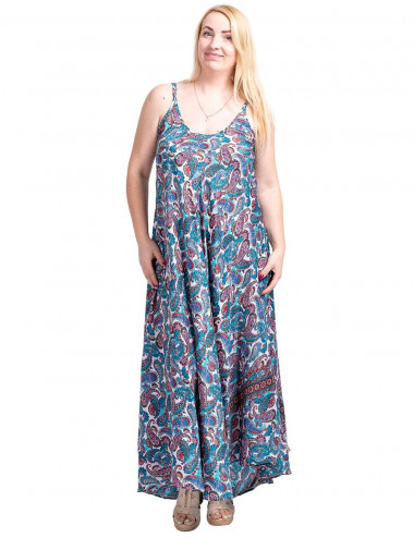 vestido-talla-grande-suelto-seda-blanco 2