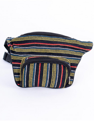 Striped hipy fanny pack
