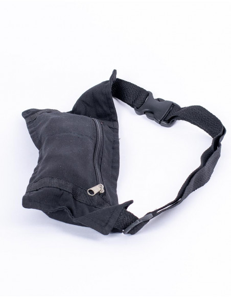 Sac de taille noir antivol