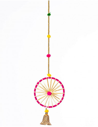 Pendentif Ethnique Cercle et Cloche