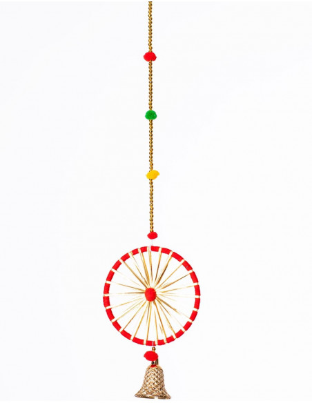 Pendentif Ethnique Cercle et Cloche